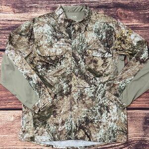 Cabela's Men's ZONZ Western Camouflage Outdoors Shirt
